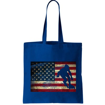 Inline Speed Skating American Flag Roller Blading Bag