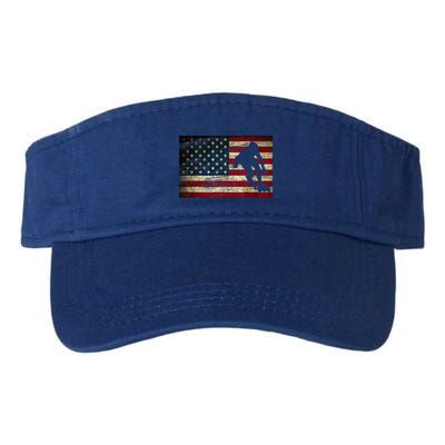 Inline Speed Skating American Flag Roller Blading Visor