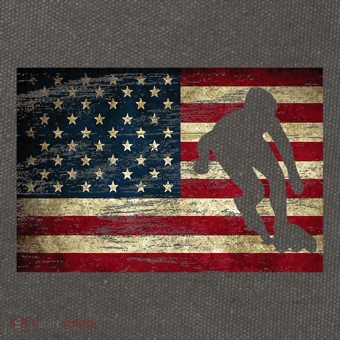 Inline Speed Skating American Flag Roller Blading Cotton Canvas Backpack