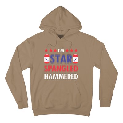 IM Star Spangled Hammered Funny 4th Of July Hoodie