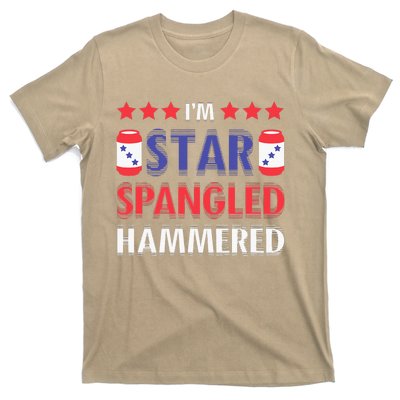 IM Star Spangled Hammered Funny 4th Of July T-Shirt