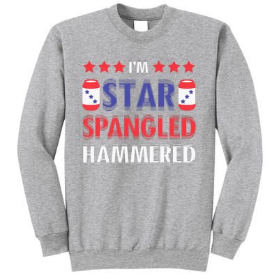 IM Star Spangled Hammered Funny 4th Of July Sweatshirt