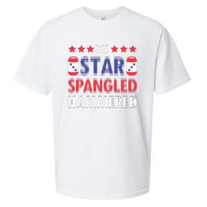 IM Star Spangled Hammered Funny 4th Of July Sueded Cloud Jersey T-Shirt