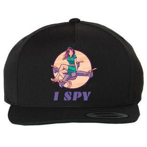 I Spy Spy Drone Pilot Toy Camera Drone Gift Wool Snapback Cap