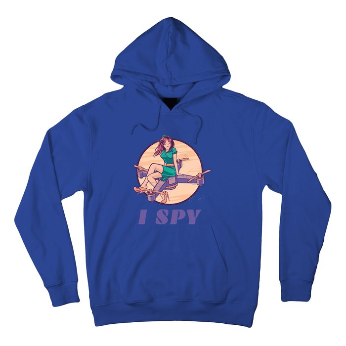 I Spy Spy Drone Pilot Toy Camera Drone Gift Hoodie