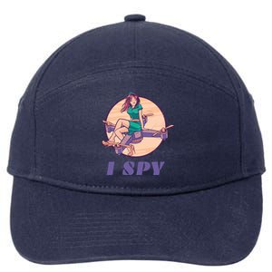 I Spy Spy Drone Pilot Toy Camera Drone Gift 7-Panel Snapback Hat