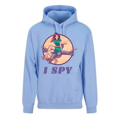 I Spy Spy Drone Pilot Toy Camera Drone Gift Unisex Surf Hoodie