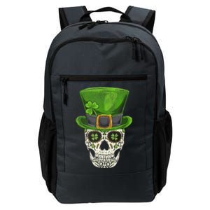 Irish Skull St Patricks Day Daily Commute Backpack