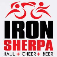 IRON SHERPA Sherpa Triathlon Triathlete Haul Cheer Beer Mesh Reversible Basketball Jersey Tank