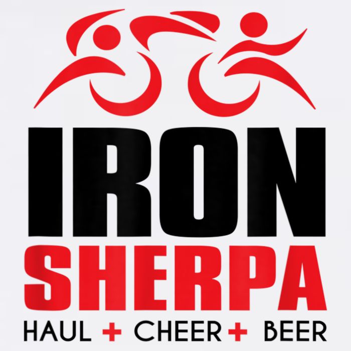 IRON SHERPA Sherpa Triathlon Triathlete Haul Cheer Beer Mesh Reversible Basketball Jersey Tank