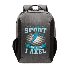 Ice Skating Skater Skates I Axel Sport Vector Backpack