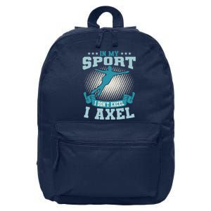 Ice Skating Skater Skates I Axel Sport 16 in Basic Backpack