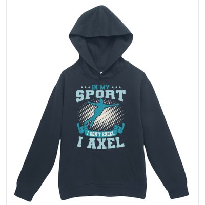 Ice Skating Skater Skates I Axel Sport Urban Pullover Hoodie