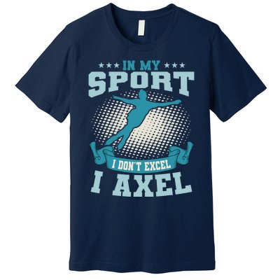 Ice Skating Skater Skates I Axel Sport Premium T-Shirt