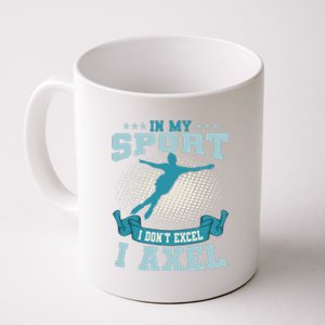 Ice Skating Skater Skates I Axel Sport Coffee Mug