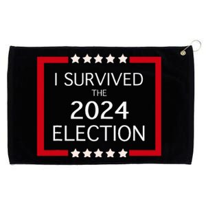 I Survived The 2024 Election Grommeted Golf Towel