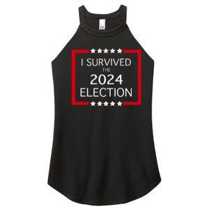 I Survived The 2024 Election Women's Perfect Tri Rocker Tank