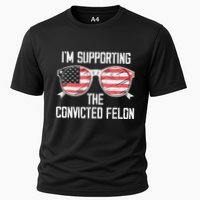 IM Supporting The Convicted Felon Cooling Performance Crew T-Shirt