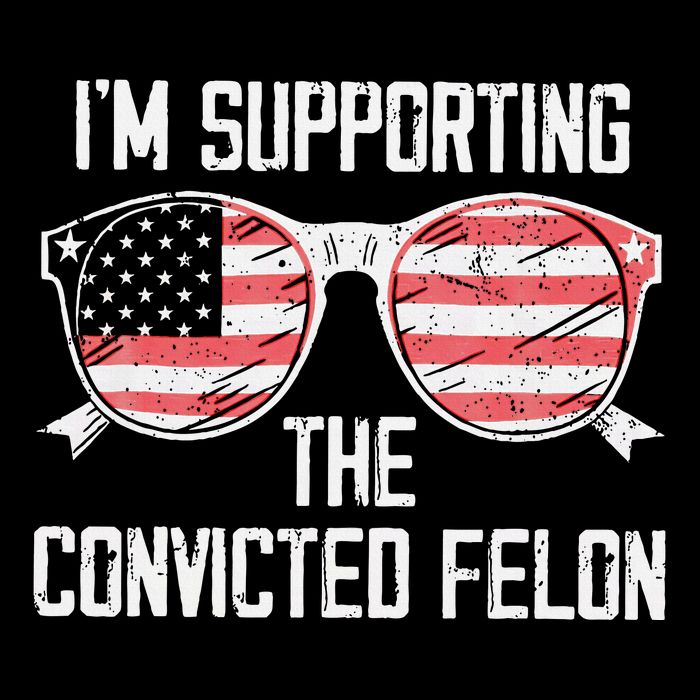 IM Supporting The Convicted Felon Cooling Performance Crew T-Shirt