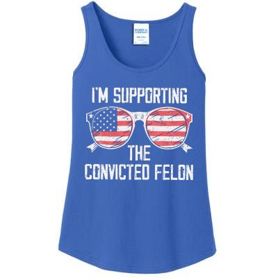 IM Supporting The Convicted Felon Ladies Essential Tank