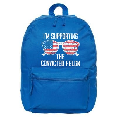 IM Supporting The Convicted Felon 16 in Basic Backpack