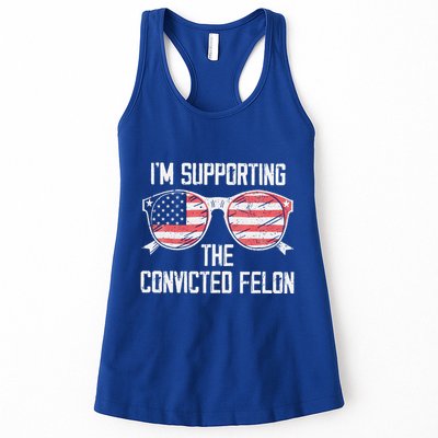 IM Supporting The Convicted Felon Womens Tank Top