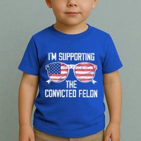 IM Supporting The Convicted Felon Toddler T-Shirt