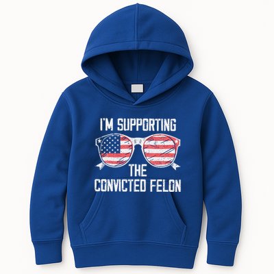 IM Supporting The Convicted Felon Kids Hoodie