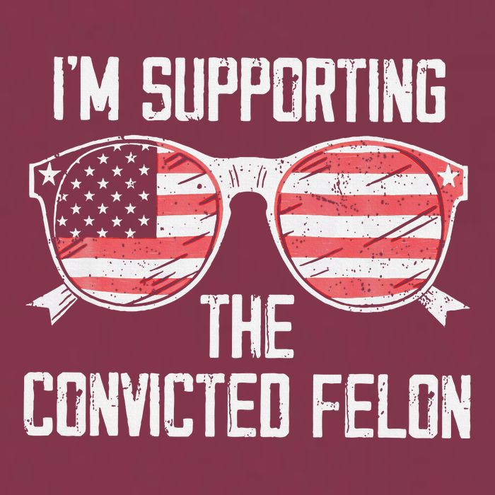 IM Supporting The Convicted Felon 16oz Travel Tumbler