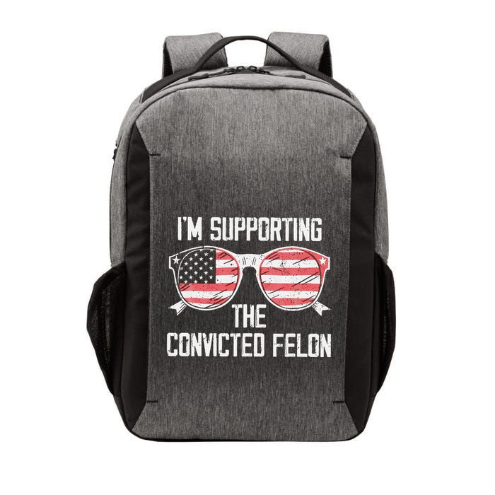 IM Supporting The Convicted Felon Vector Backpack