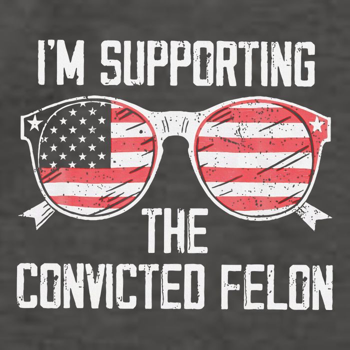 IM Supporting The Convicted Felon Vector Backpack
