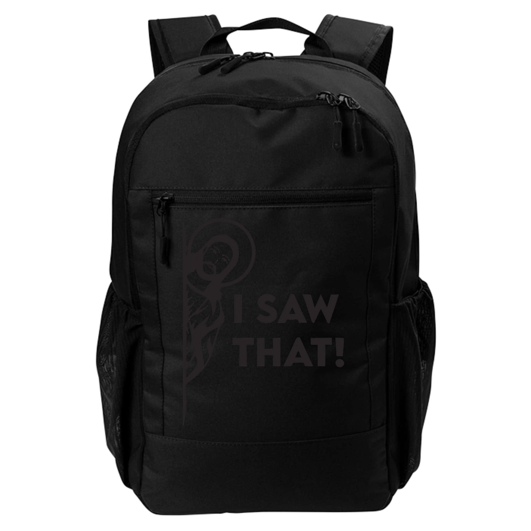 I Saw That Funny Jesus Meme Christian Backpack