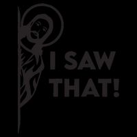 I Saw That Funny Jesus Meme Christian Flat Bill Trucker Hat