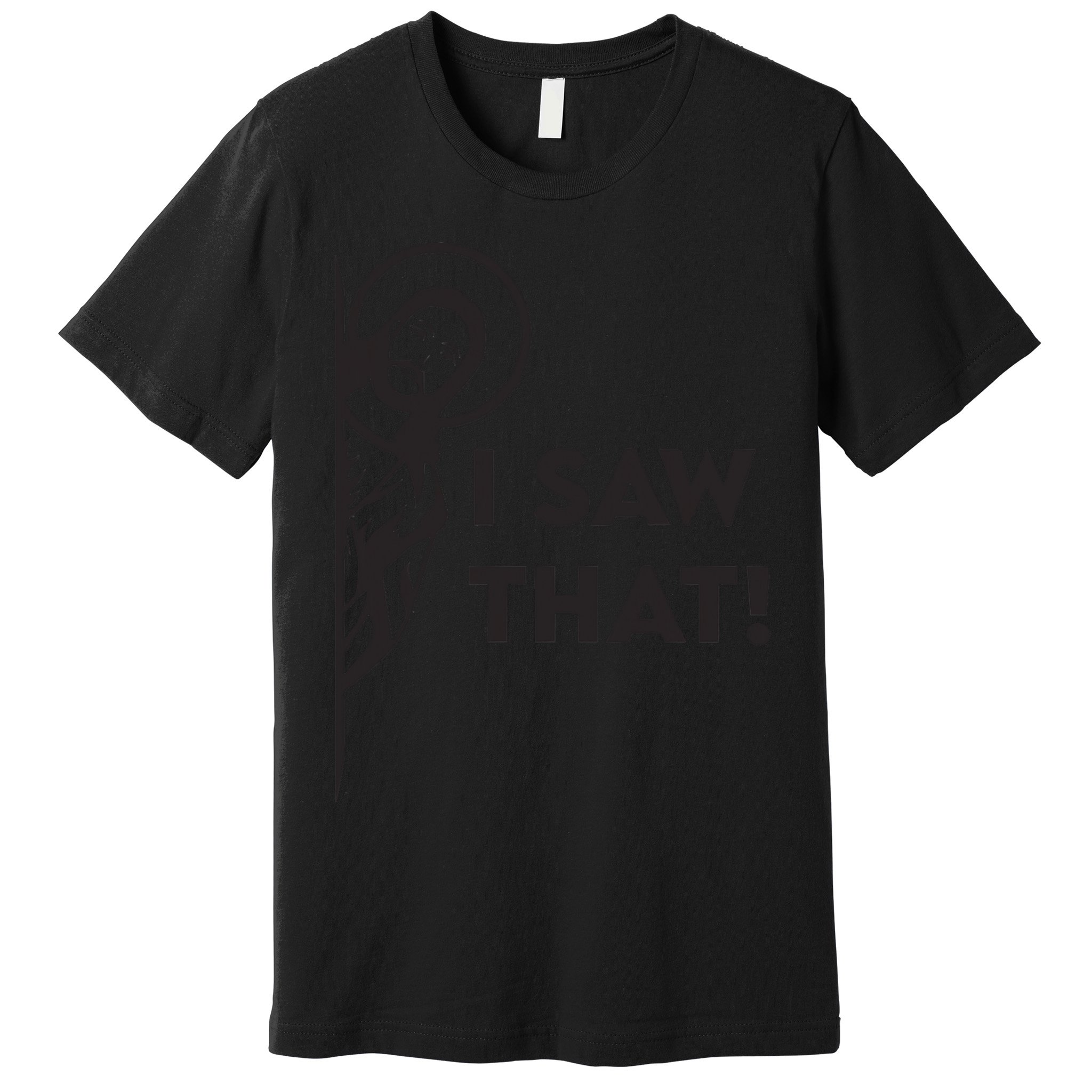 I Saw That Funny Jesus Meme Christian Premium T-Shirt