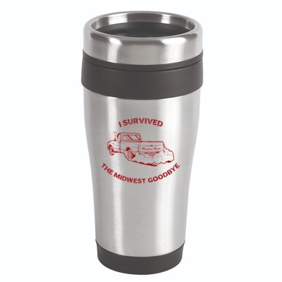 I Survived The Midwest Goodbye 16oz Travel Tumbler