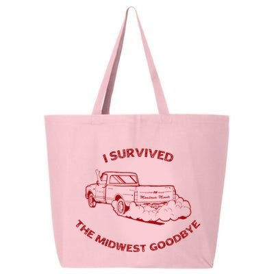 I Survived The Midwest Goodbye 25L Jumbo Tote