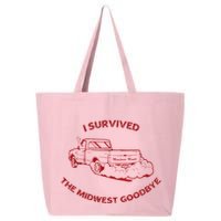 I Survived The Midwest Goodbye 25L Jumbo Tote