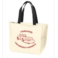 I Survived The Midwest Goodbye Zip Tote Bag