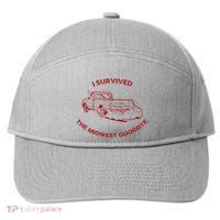 I Survived The Midwest Goodbye 7-Panel Snapback Hat