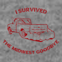 I Survived The Midwest Goodbye Tall Hoodie