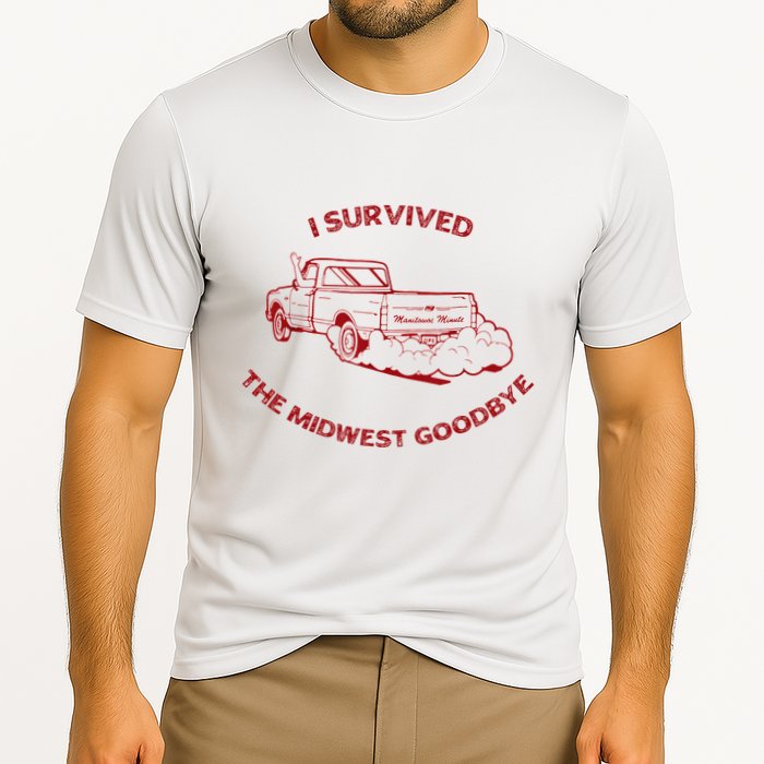 I Survived The Midwest Goodbye Performance Shirt
