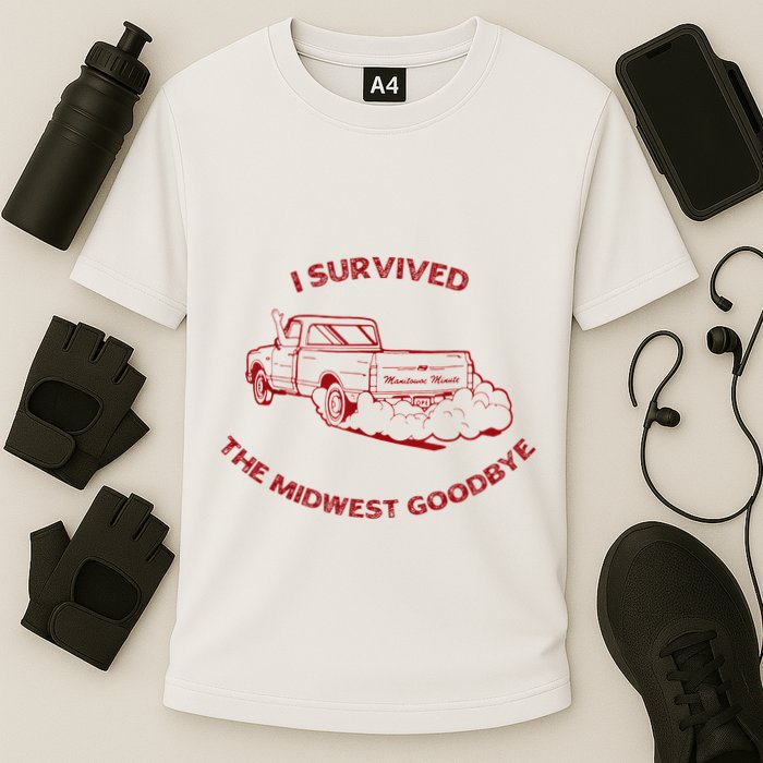 I Survived The Midwest Goodbye Performance Shirt