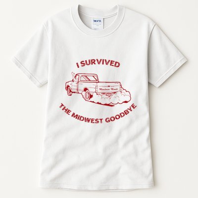 I Survived The Midwest Goodbye Tall T-Shirt