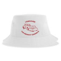 I Survived The Midwest Goodbye Sustainable Bucket Hat