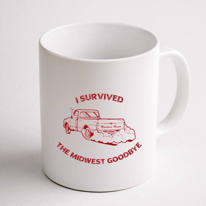 I Survived The Midwest Goodbye Mug