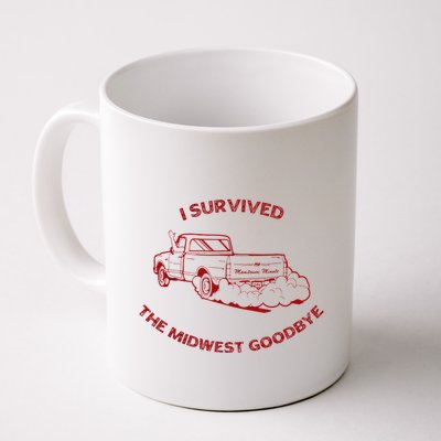 I Survived The Midwest Goodbye Mug
