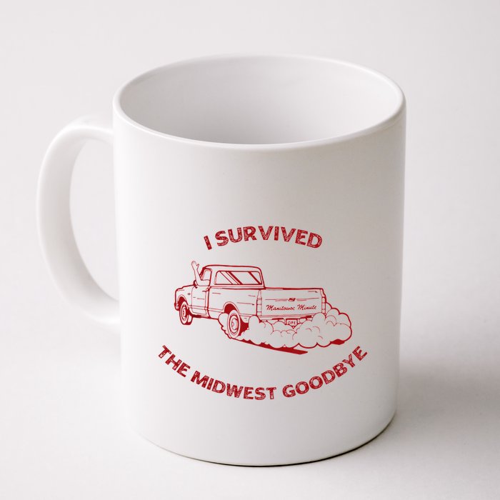 I Survived The Midwest Goodbye Mug