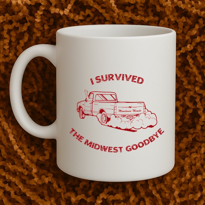 I Survived The Midwest Goodbye Mug