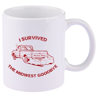I Survived The Midwest Goodbye 11oz C Handle Ceramic Mug