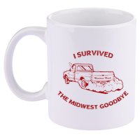 I Survived The Midwest Goodbye 11oz C Handle Ceramic Mug